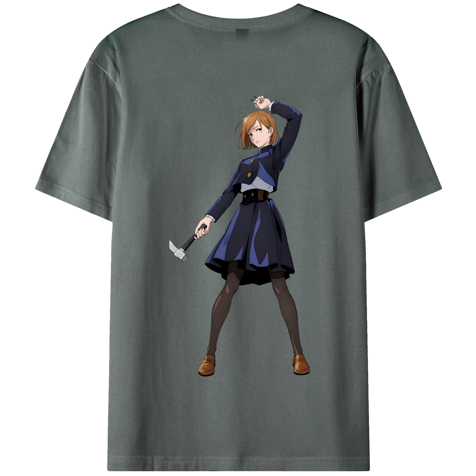 （画像用） 呪術廻戦 Jujutsu Kaisen 綿100％半袖Tシャツ（背面プリント）